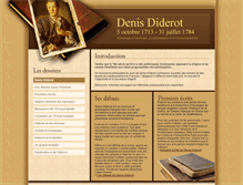 Tablet Screenshot of denis-diderot.com